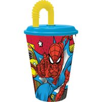 Kubek ze Słomką Spider-Man CZ11366 430 ml