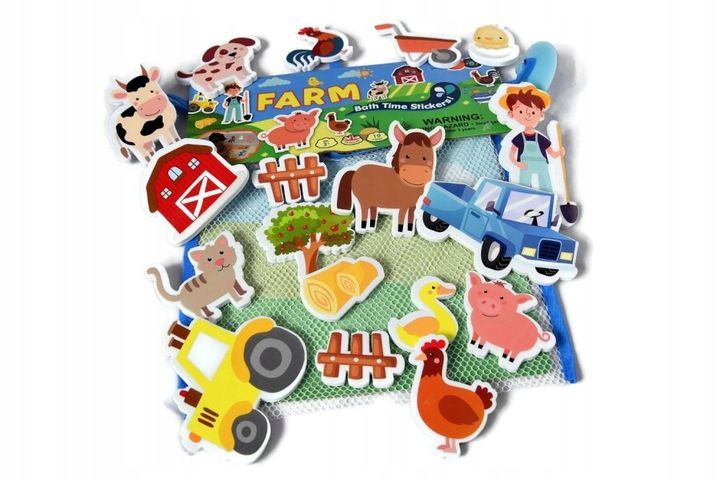 NAKLEJKI DO KĄPIELI FARMA BARNEY&BUDDY zdjęcie 2
