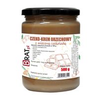 Czeko- krem Orzechowy z MLECZNĄ CZEKOLADĄ 500g