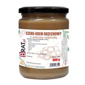 Czeko- krem Orzechowy z MLECZNĄ CZEKOLADĄ 500g