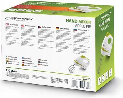 MIKSER RĘCZNY ROBOT KUCHENNY 400W 4 KOŃCÓWKI TURBO zdjęcie 4