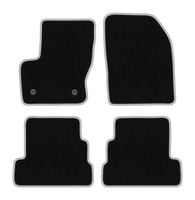 Dywaniki welurowe CARLUX-SILVER do Ford Escape MK3, czarne, 4 szt.