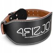 PAS KULTURYSTYCZNY SKÓRZANY DO TRENINGU SIŁOWEGO STABILIZATOR KRĘGOSŁUPA L