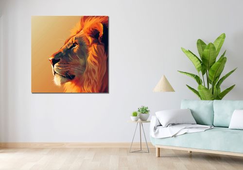 Obraz 100x100cm Król na Arena.pl