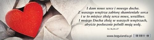 Zakładka 20 do książki I dam nowe serce i nowego ducha. na Arena.pl