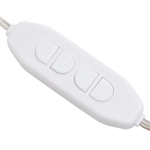 Lustro ścienne z lampkami LED, kwadratowe, szklane na Arena.pl