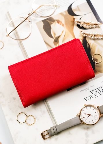 portfel damski pu gd29-sfk-7724 red na Arena.pl