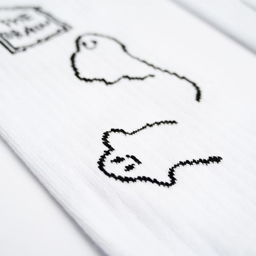 Skarpety długie Boo Corp unisex Białe 43/46 The Draw House na Arena.pl