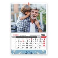 FOTO-KALENDARZ ŚCIENNY 2026 PREZENT DZIEŃ BABCI DZIADKA