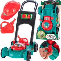 Kosiarka Ogrodowa Pchacz do Zabawy Dla Dzieci + Kask