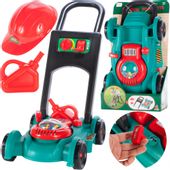 Kosiarka Ogrodowa Pchacz do Zabawy Dla Dzieci + Kask