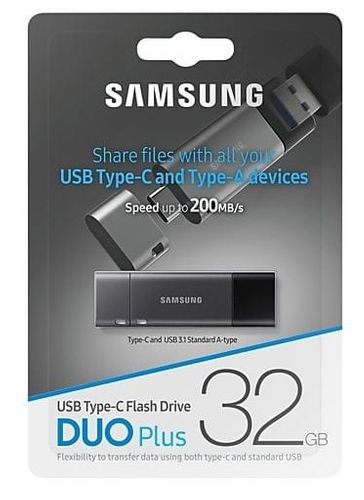 Samsung Pendrive DUO Plus 32GB USB-C/USB3.1 MUF-32DB/AP na Arena.pl