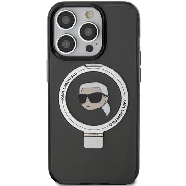 Etui Karl Lagerfeld do iPhone 15 Pro Max, Czarny, MagSafe zdjęcie 3