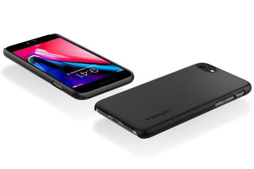 Etui Spigen Thin Fit do iPhone 7 / 8 / SE 2020 Black na Arena.pl