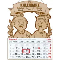 KALENDARZ NA DZIEŃ BABCI I DZIADKA NA PREZENT