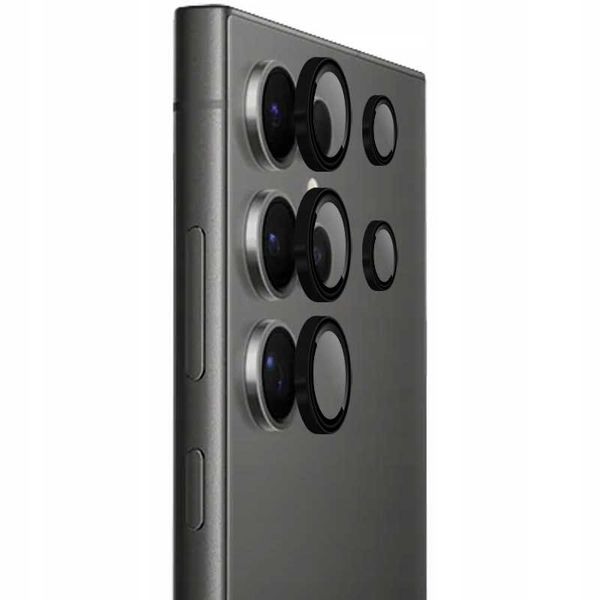 Spacecase Camera Ring Galaxy S24 Ultra Black zdjęcie 3