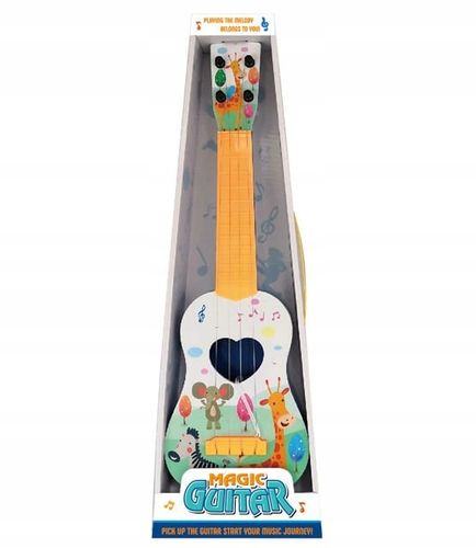 GITARA DLA DZIECI DUŻA 43CM UKULELE GRA INSTRUMENT na Arena.pl