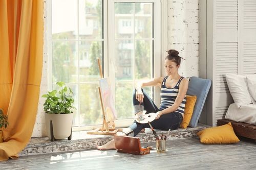 Donica 34 cm FRIDA biała ECO RECYCLED 2387 na Arena.pl