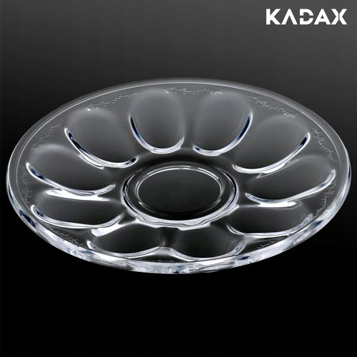 TALERZ TALERZYK NA JAJKA DO JAJ PÓŁMISEK SZKLANY na Arena.pl