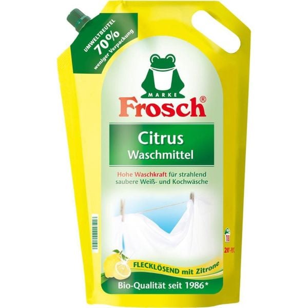 Kup Frosch Citrus Voll Waschmittel Gel 1 8L el Do Prania Bia ych kup-frosch-citrus-voll-waschmittel-gel-1-8l-el-do-prania-bia-ych