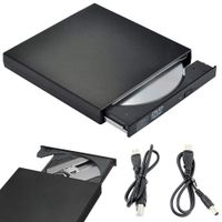 Zewnętrzny napęd CD/DVD-RW USB do wygodnego nagrywania i odtwarzania danych