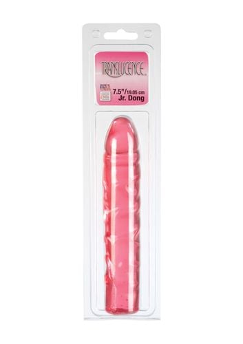 dildo żelowe translucence calexotics różowe 19 cm na Arena.pl