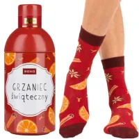 SKARPETY ŚWIĄTECZNE SOXO UPOMINEK ŚWIĄTECZNY DLA KOLEŻANKI ŻONY DZIEWCZYNY