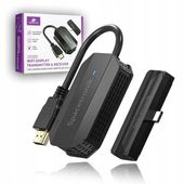 Bezprzewodowy transmiter obrazu wideo USB-C na HDMI 50m Full HD Spacetronik