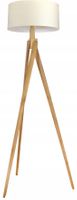 LAMPA PODŁOGOWA TRÓJNÓG, DREWNO, różne RODZAJE