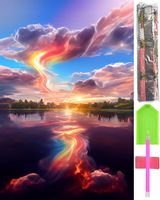 HAFT DIAMENTOWY 5D Zestaw Obraz MOZAIKA 40*60cm