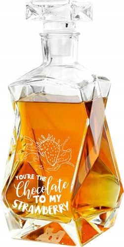 Karafka grawerowana super prezent na WALENTYNKI na Arena.pl