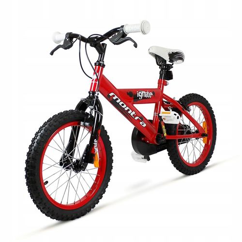 Rower dziecięcy SIrox Montra Ignite koło 16 " czerwony na Arena.pl