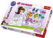 PUZZLE DWUSTRONNE LITTLEST PET SHOP 30 MAXI  CZ
