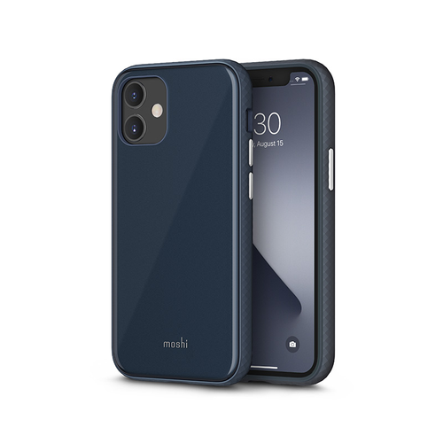 Etui do iPhone 12 Mini (system SnapTo) (Midnight Blue) na Arena.pl