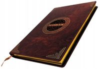 Notes A5 Premium Drewniana Okładka Złote Brzegi Luksusowy EE1