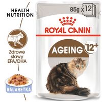 Royal Canin Ageing +12 Karma Mokra W Galaretce Dla Kotów Dojrzałych Saszet