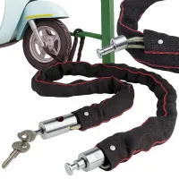 Blokada rowerowa na rower motor zapięcie rowerowe linka zabezpieczenie