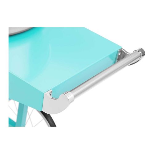 Mobilna maszyna do waty cukrowej turkusowa śr. misy 520mm + miarka do cukru na Arena.pl