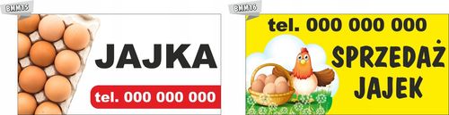 Baner plandeka 130x80 cm oczkowany CHLEB WIEJSKI na Arena.pl