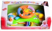 Interaktywna kierownica Smily Play wielokolorowa plastikowa 19 cm