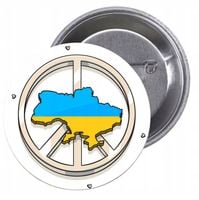 Przypinki buttony SOLIDARNOŚĆ Z UKRAINĄ TANIO