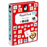 Układanka Magnetyczna Janod Polski Alfabet Nauka Prezent dla Dzieci 3 lata+