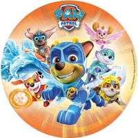 Opłatek na tort PAW Psi Patrol Pies Pieski Marshall Rubble Rocky Skye Zuma