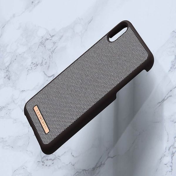 Nordic Elements Saeson Idun - Materiałowe etui iPhone Xs Max (Dark Brown) zdjęcie 13
