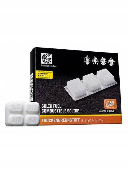 Paliwo stałe Esbit Solid Fuel Tablets 12 x 14g zdjęcie 1