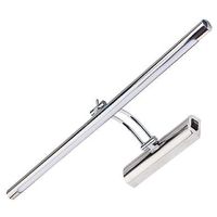 Kinkiet LAMPA ścienna ANITA 00016 Ideus metalowa OPRAWA do łazienki listwa galeryjka LED 12W 4000K nad lustro IP44 chrom