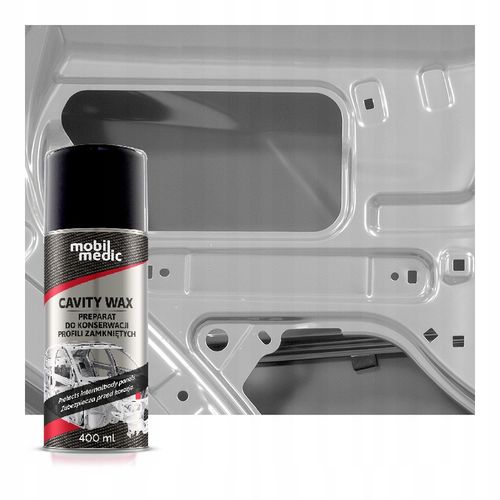 ŚRODEK DO KONSERWACJI PROFILI ZAMKNIĘTYCH MOBIL MEDIC NA BAZIE WOSKU 400 ml na Arena.pl