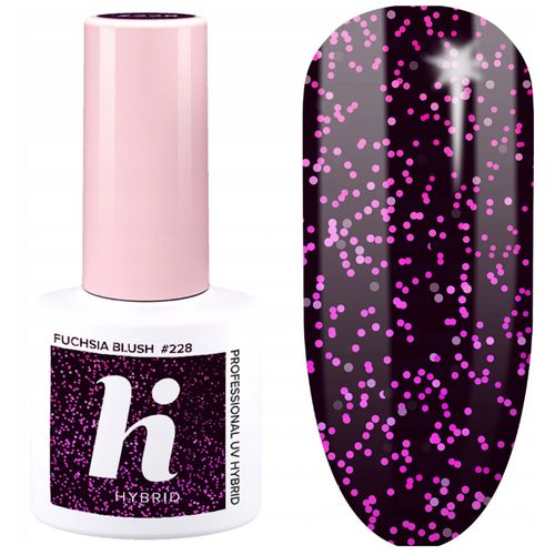 HI HYBRID Lakier hybrydowy #228 Fuchsia Blush 5ml na Arena.pl