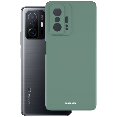 Spacecase Silicone Case Xiaomi 11T/11T Pro Dark Green na Arena.pl