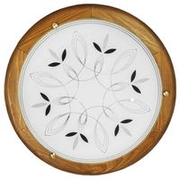 Rustica plafon 30 drewno standard 1x60 w E27 dąb